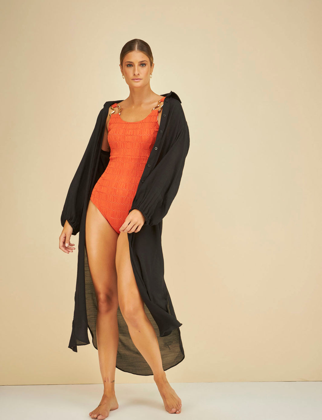 Maiô Premium Textura Dubai Detalhes Fivela \ ÚLTIMAS PEÇAS \