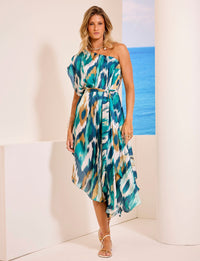 Saída Túnica Amarração  Flow 3 em 1