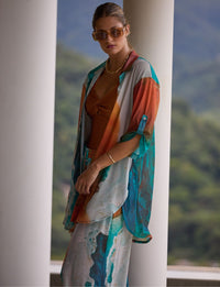 Camisa Botões Tule Isla