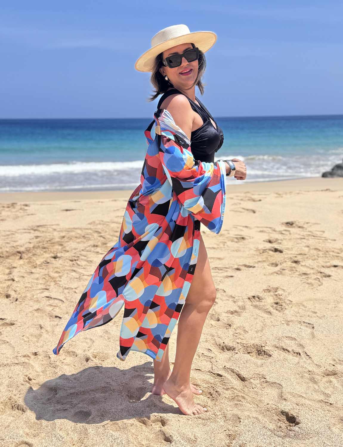 Look Completo Maiô Ultra Modelador Power 2.0 + Saída Longa Aurora