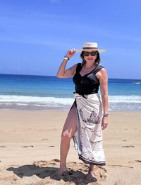 Saída de Praia Panneaux EXCLUSIVA Aniversário 8 Anos - Desenhada à mão