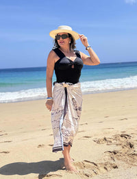 Saída de Praia Panneaux EXCLUSIVA Aniversário 8 Anos - Desenhada à mão