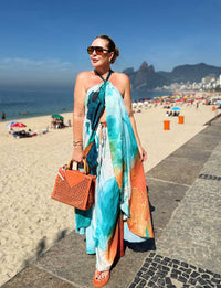 Túnica Fluida Amarrações Isla