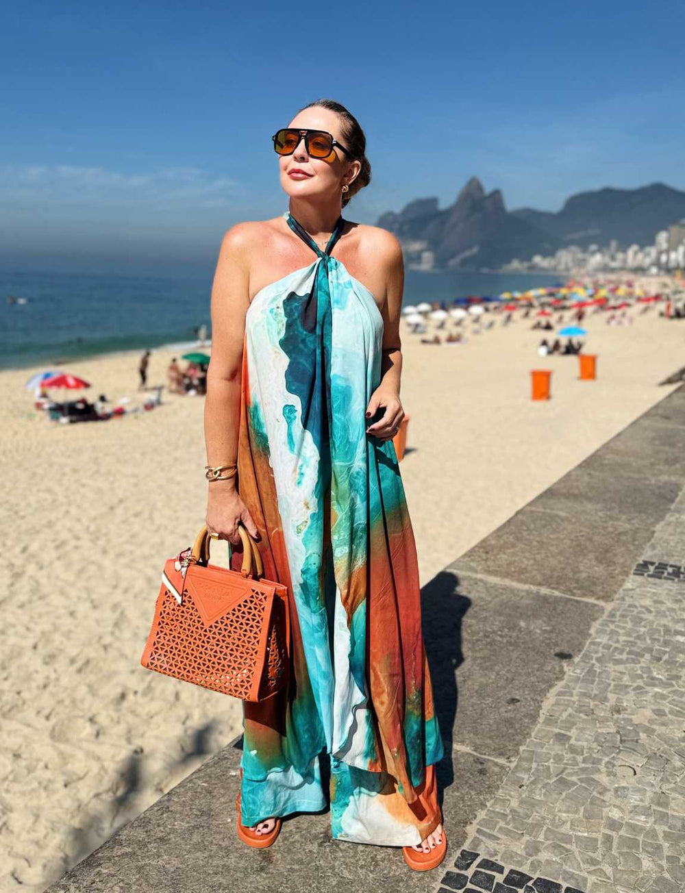 Túnica Fluida Amarrações Isla