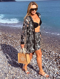 Short Alfaiataria Tela Francesa