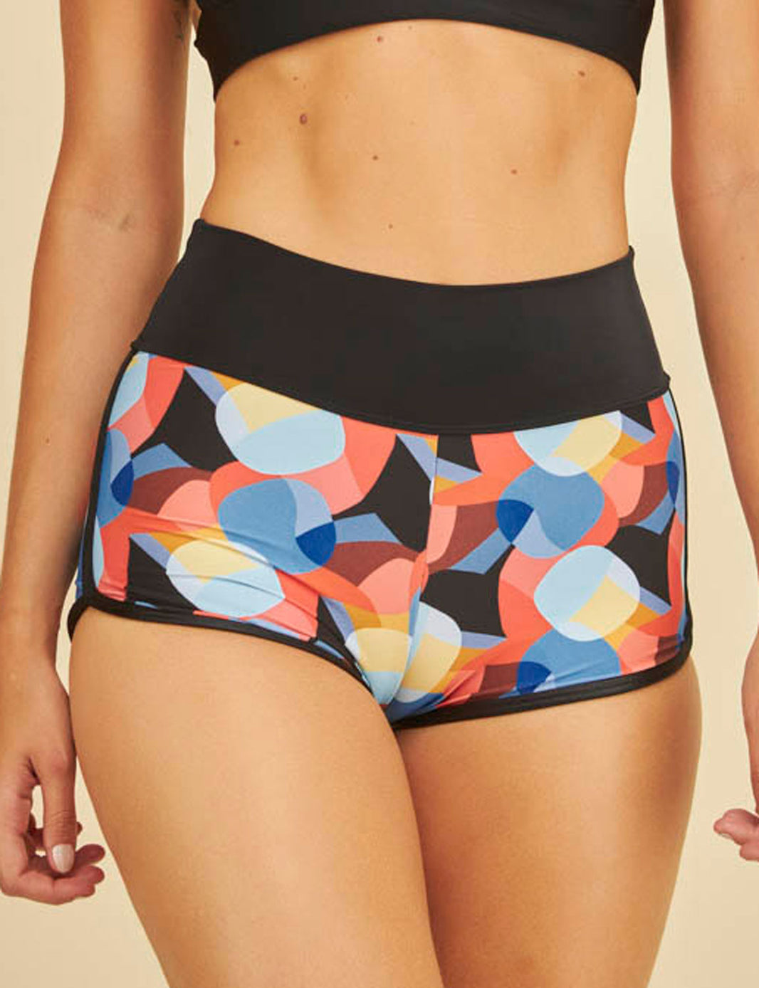 Calcinha Shortinho Cintura Alta Aurora