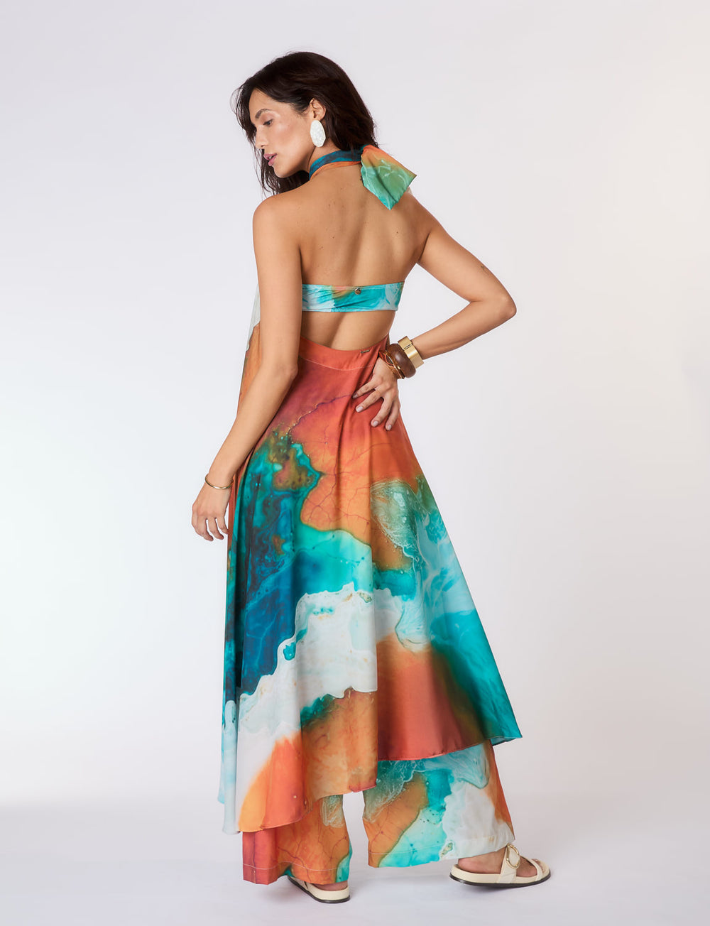 Túnica Fluida Amarrações Isla