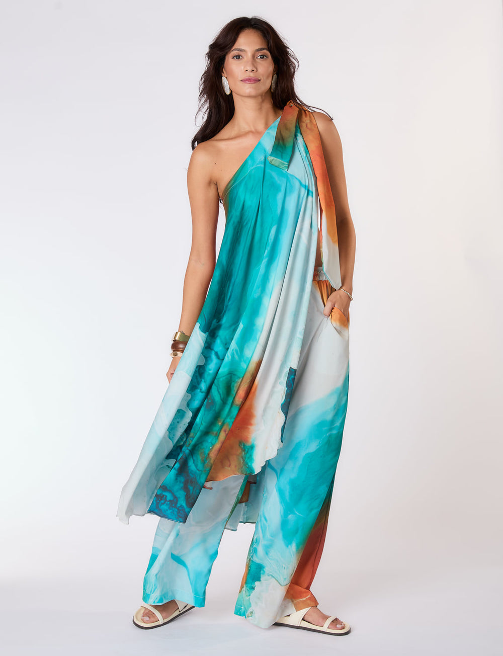 Túnica Fluida Amarrações Isla